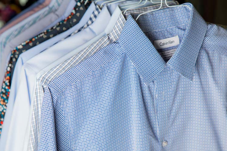 Ironed Shirts Hanging